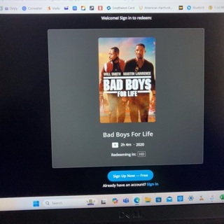 Bad Boys For Life, Digital HD Movie Code