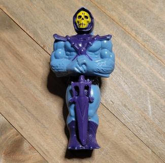 Vintage 1983 MOTU Skeletor Clip-on Figure Masters of the Universe