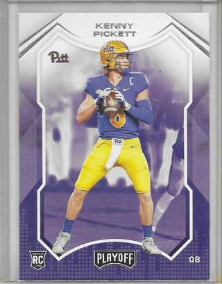 Kenny Pickett 2022 Chronicles Draft Playoff #1 Rookie Card