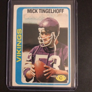 1978 Topps Mick Tingelhoff #451