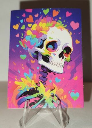 Colorful Skeleton Sticker