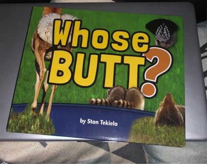 Whose Butt? Children’s Animal Book