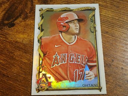 2023 Allen and ginter Ohtani Silver foil Los Angeles Angels