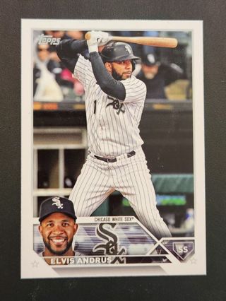 Chicago White Sox Elvis Andrus Baseball Card