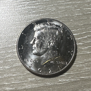 2021-D Kennedy Half Dollar Near Mint Coin