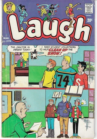 Archie Series Comic No. 276 March 1974