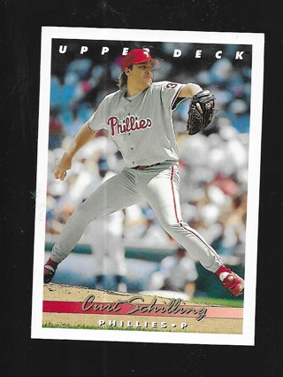 1993 UPPER DECK CURT SCHILLING #67