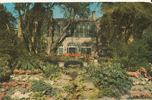 Vintage Unused Postcard: j: Bellingrath Gardens, Mobile, AL