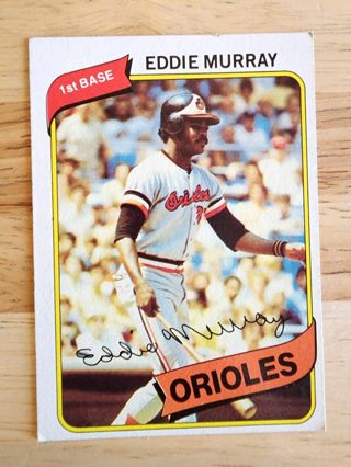 80 Topps Eddie Murray #160