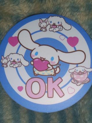 Cute new one vinyl sticker no refunds regular mail only Very nice quality