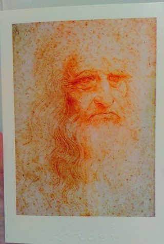 Leonardo DaVinci Art Notecard w/Envelope