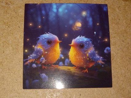 Cute new one vinyl lap top sticker no refunds regular mail very nice quality