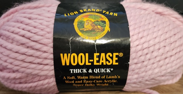 NEW - Lion Brand Wool-Ease Thick & Quick Yarn - "Blossom"