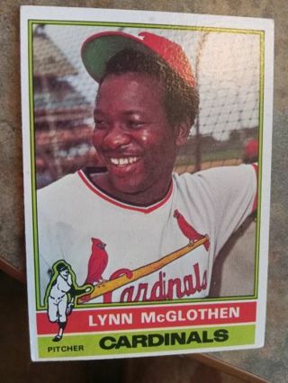 1976 TOPPS LYNN MCGLOTHEN ST. LOUIS CARDINALS BASEBALL CARD# 478