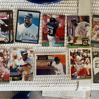 Box of Greg Vaughn Cards (approx 600)