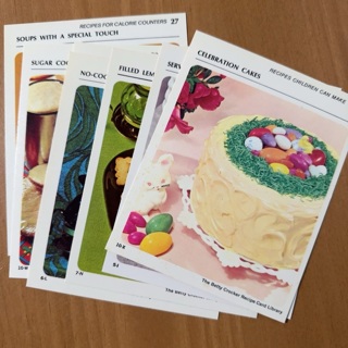 Betty Crocker Recipe Cards (B)