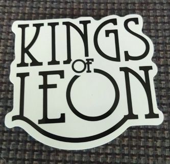 Kings of Leon band sticker for laptop computer water bottle luggage