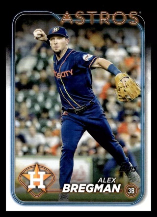 2024 Topps Series 1 Alex Bregman #84 Houston Astros