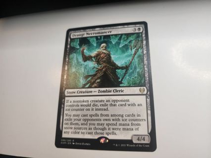 Magic the gathering mtg Draugr Necromancer rare card Kaldheim