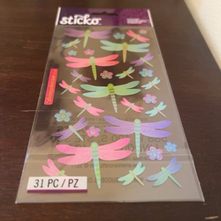 Sticko dragonfly stickers 