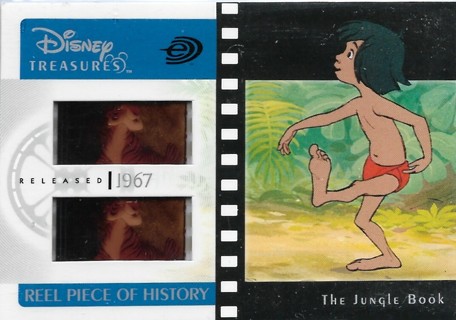 2003 Disney Treasures Reel Piece of History #PH7 The Jungle Book