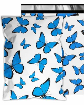 ↗️BUNDLE SPECIAL⭕(5) BUTTERFLY 6x9" POLY MAILERS⭕