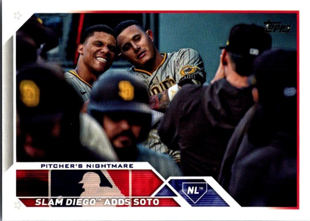 2023 Topps Series 2 Baseball #405 SLAM DIEGO ADDS SOTO