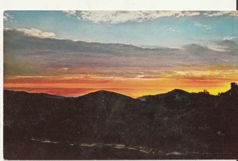 Vintage Unused Postcard: g: Stoney-man Mount, Shenandoah National Park