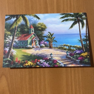 Beach Church Note Card 