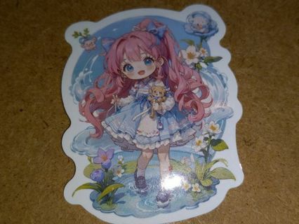 Girl Cute one vinyl sticker no refunds regular mail Win 2 or more get bonus