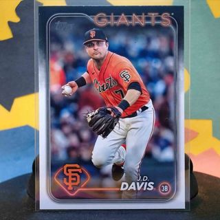 JD Davis Baseball Base Card #64 San Francisco Giants 2024 Topps Series 1