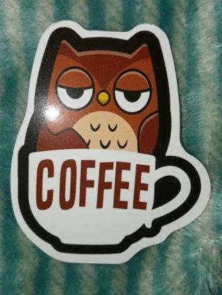 Owl Cute new vinyl sticker no refunds regular mail win 2 or more get bonus