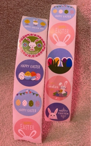 10 Easter Stickers 