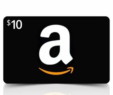 10 Dollar "GIN" Amazon card