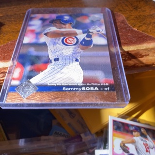 1997 upper deck Sammy Sosa baseball card 