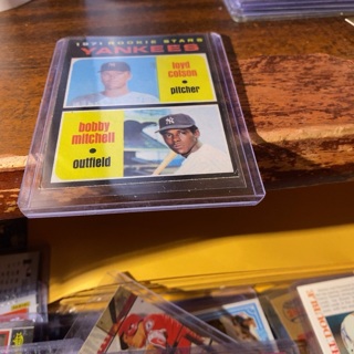 1971 topps Yankees rookie stars baseball card 