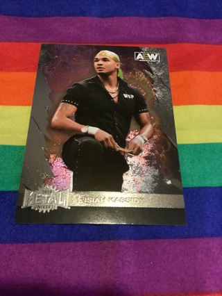 WWE Skybox AEW Metal Universe Collectible Wrestling Card #87 Isaiah Kassidy 