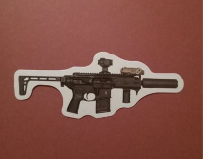 Gun sticker #14