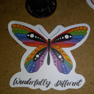 Pretty new one vinyl laptop sticker no refunds regular mail only