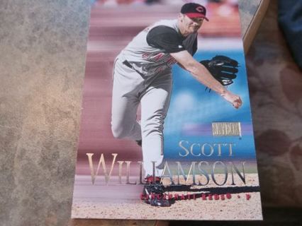 2000 SKYBOX SCOTT WILLIAMSON CINCINNATI REDS BASEBALL CARD# 147