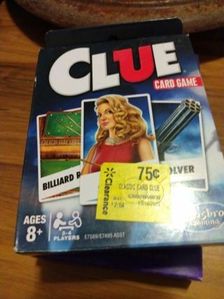 clue card game