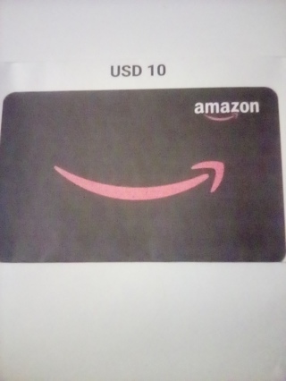 Amazon e-gift card for $10.00