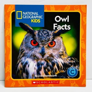 Owl Facts National Geographic Kids Book 