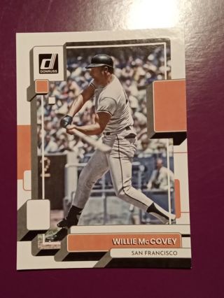 San Francisco Giants Willie McCovey Baseball Card