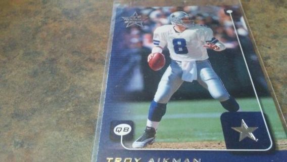 1999 DONRUSS ROOKIES & STARS TROY AIKMAN DALLAS COWBOYS FOOTBALL CARD# 56