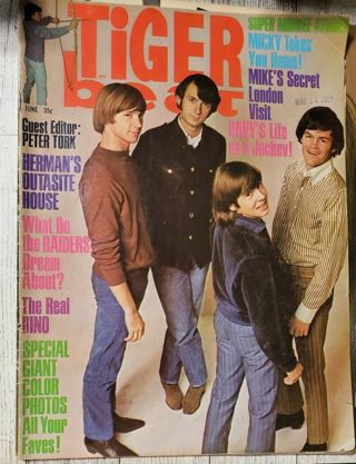 1967 Tiger Beat Magazine