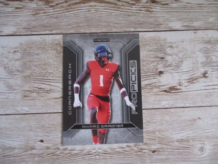 Pro Picks 2022 Ahmad Gardoner football trading cards # PP-47