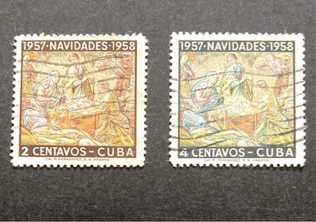 Cuba stamp set 