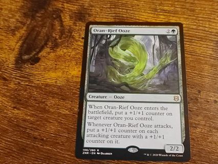 Magic the gathering mtg Oran Rief Ooze rare card Zendikar Rising