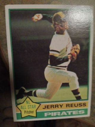 1976 TOPPS JERRY RUESS PITTSBURGH PIRATES BASEBALL CARD# 60